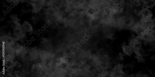 Abstract smoke on black and Fog background. Isolated black background. fume overlay design and smoky effect for photos design.	