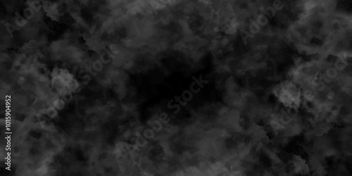 Abstract smoke on black and Fog background. Isolated black background. fume overlay design and smoky effect for photos design.	