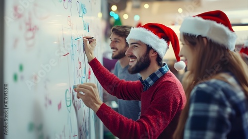 Corporate Holiday Teamwork ...
