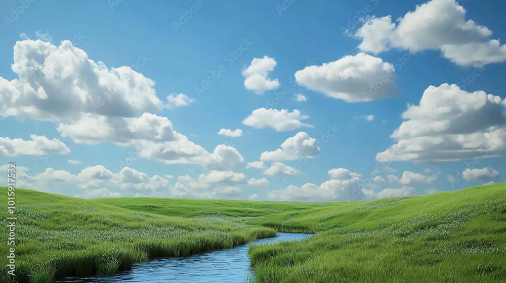 View of the Oka River , Russia Mountain river stream of water in the rocks with majestic blue sky
View of the Oka River , Russia Mountain river stream of water in the rocks with majestic blue sky