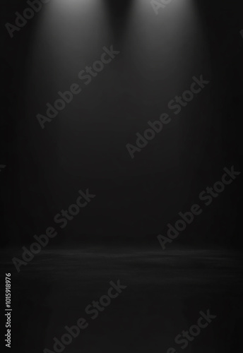 Texture and seamless background of black granite stone Black concrete​ wall
