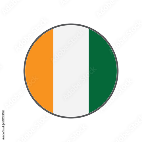 Ivory Coast country flag Free Download Ivory Coast country flag - GFXLoad