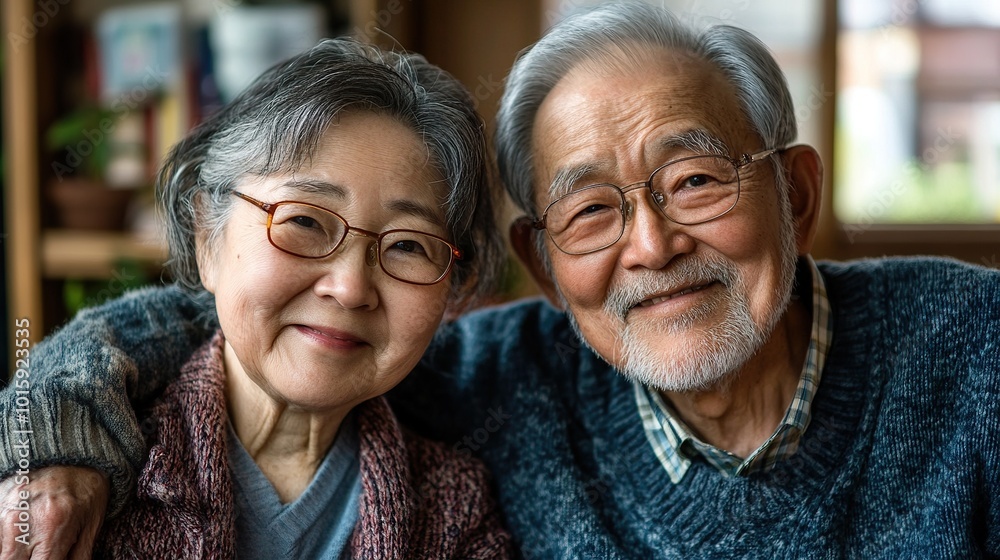 portrait of senior couple portrait of senior couple