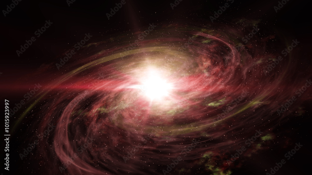 Obraz premium 宇宙の銀河の背景素材 