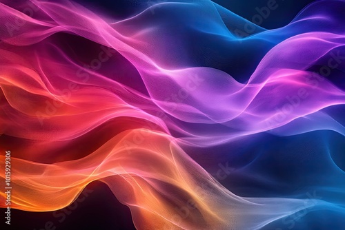 Wallpaper Mural Abstract background with neon colors. Perfect for digital projects, websites, and presentations. Torontodigital.ca