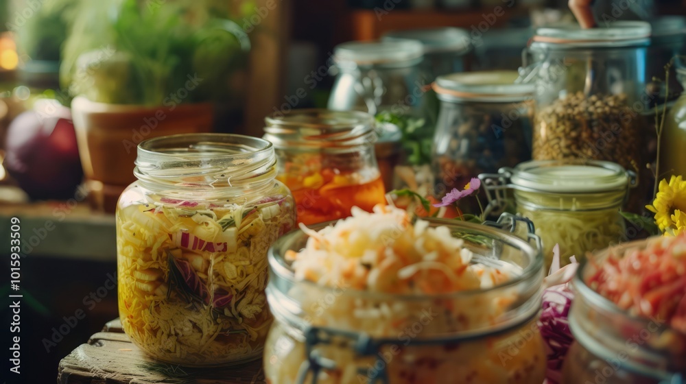 Chefs Preparing a Variety of Fermented Foods Chefs Preparing a Variety of Fermented Foods