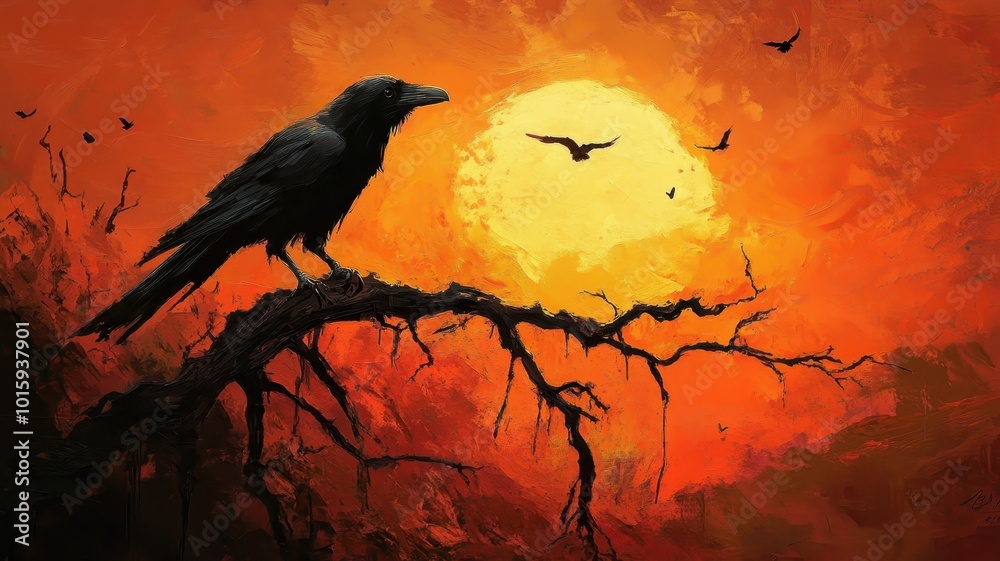 Fototapeta premium Halloween backdrop
