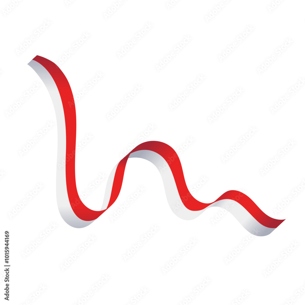 Indonesia Flag Border Illustration Indonesia Flag Border Illustration