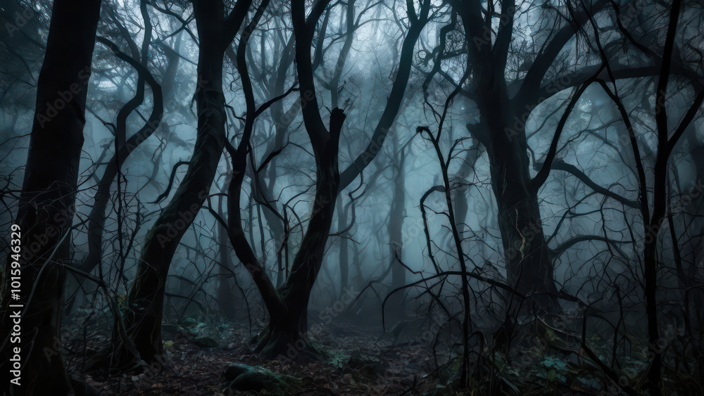 trees in the fog trees in the fog