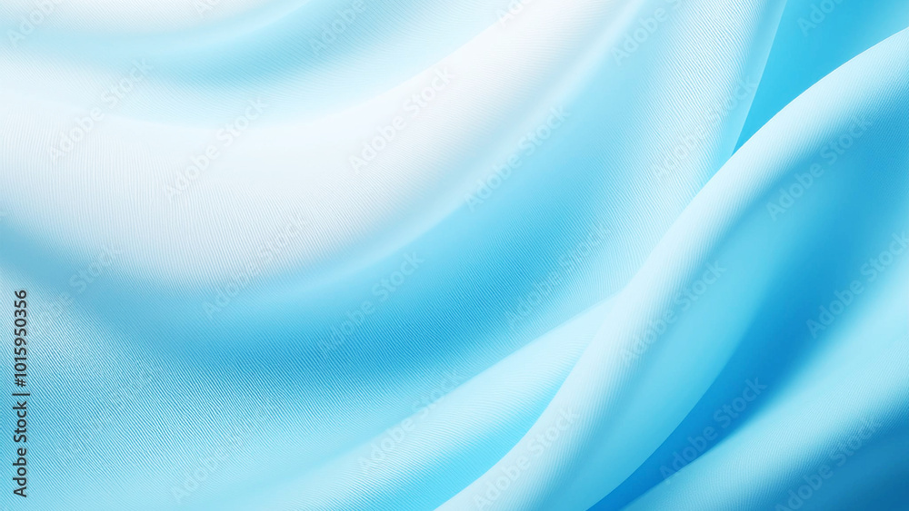 custom made wallpaper toronto digitalふんわり滑らかなひだのある青い布の背景素材