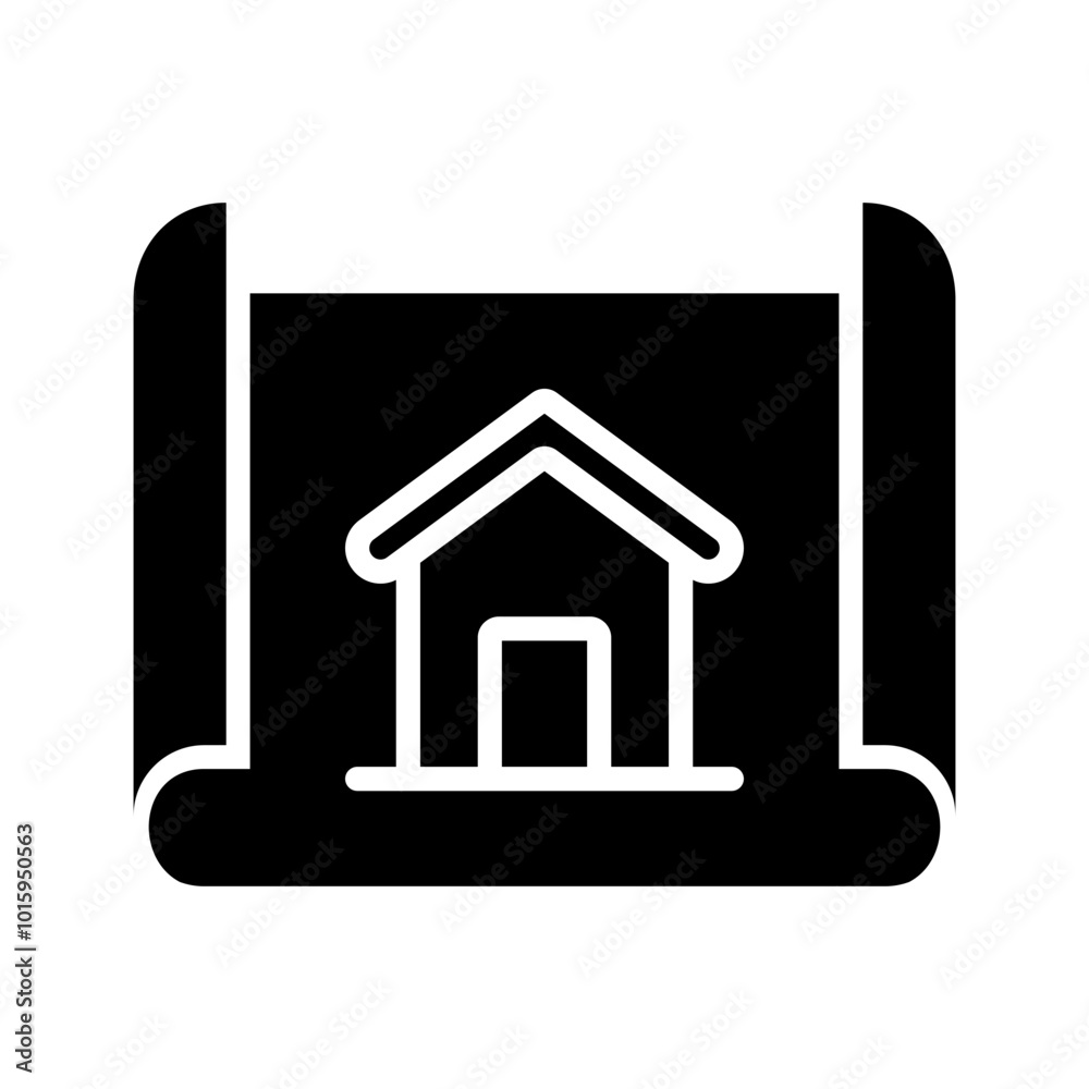 house sketch icon vector solid design in trendy style house sketch icon vector solid design in trendy style