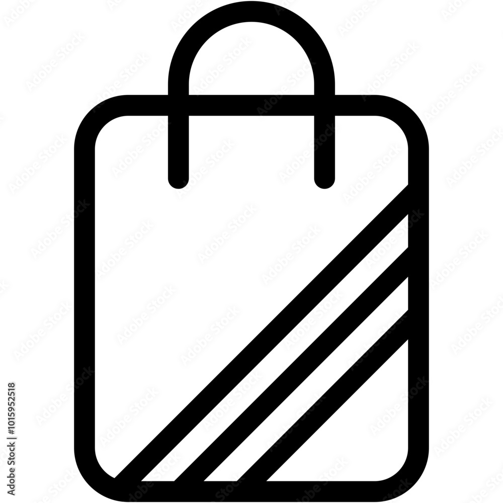 Vector Icon for paper bag, Shop, bag, shopping Vector Icon for paper bag, Shop, bag, shopping