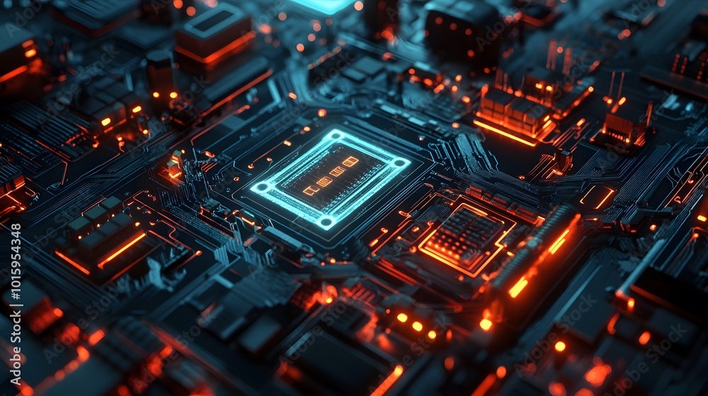 futuristic technology background. futuristic technology background.
