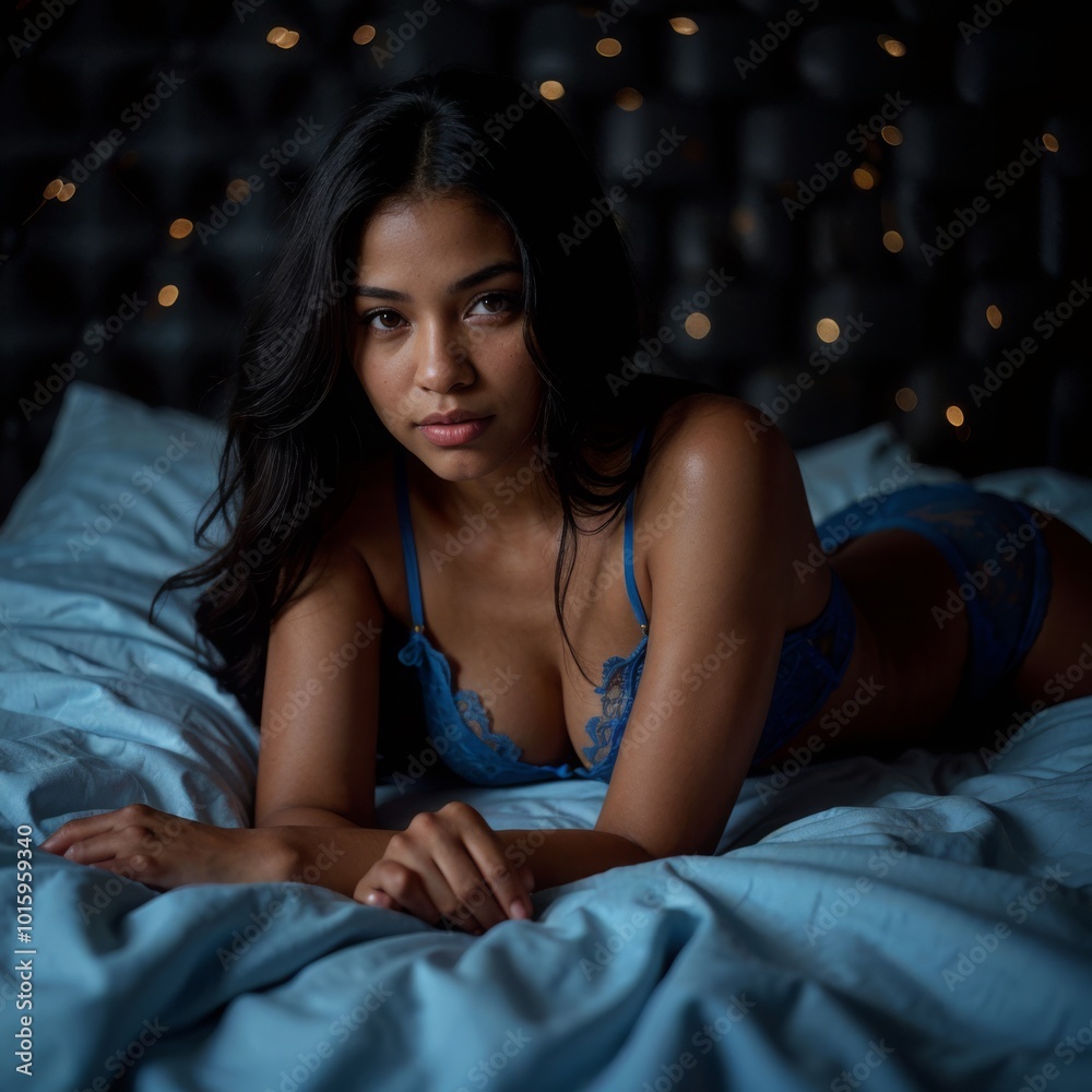 Midnight Grace with Twinkling Lights Midnight Grace with Twinkling Lights