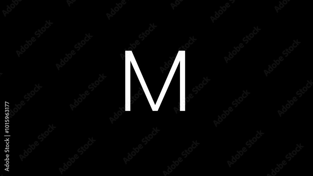 Human alphabet on a black background Human alphabet on a black background