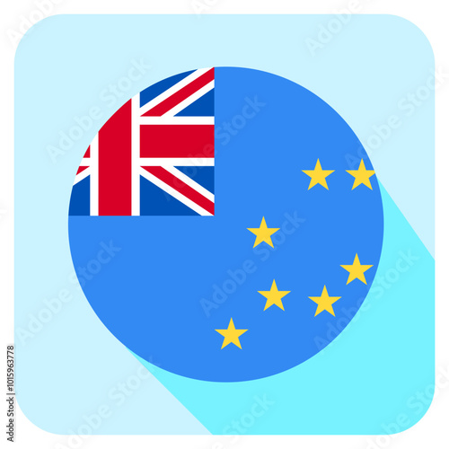 Free Download Vector Icon for tuvalu, country, national, flag, world flag - GFXLoad