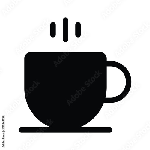 A coffee mug icon representing beverages, relaxation, or break time