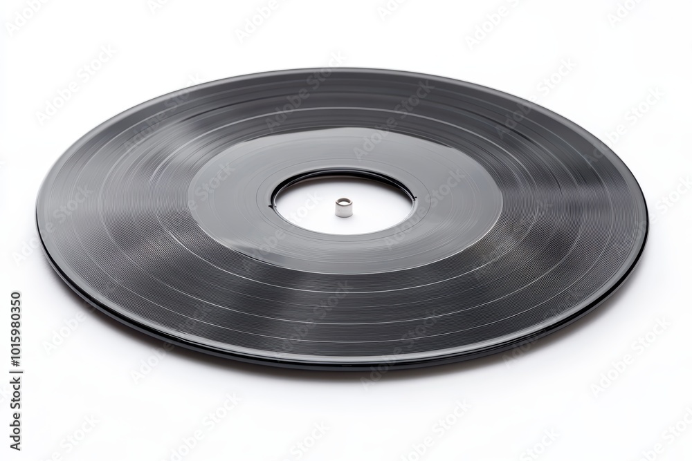 Classic vinyl record isolated on white background Classic vinyl record isolated on white background