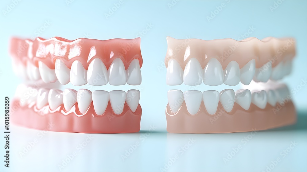 Braces benefit infographic with split-view before-and-after dental ...