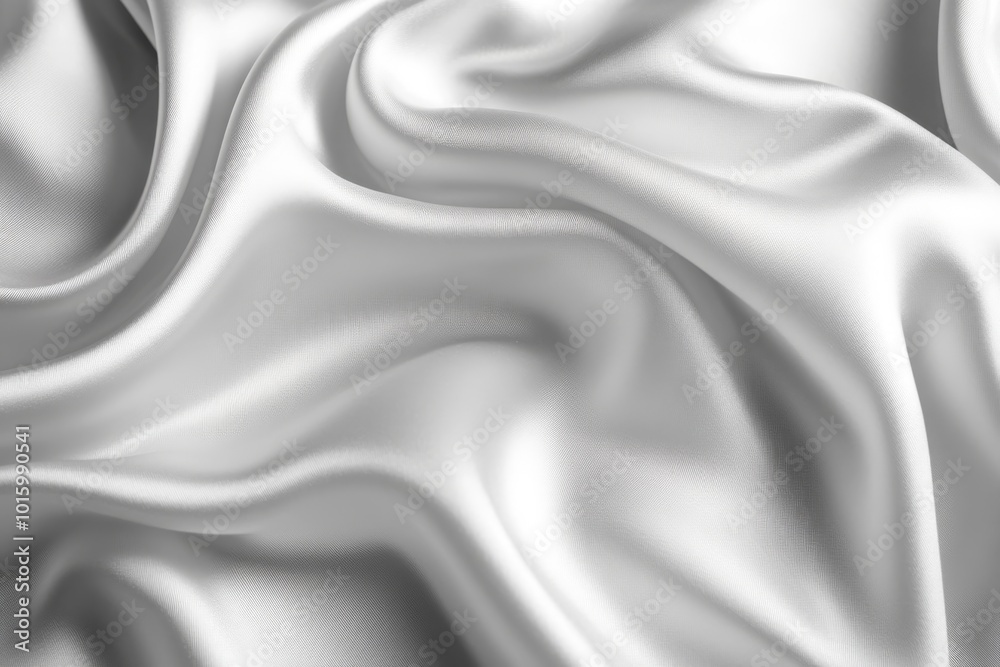 White Silk Fabric Drape Texture Background White Silk Fabric Drape Texture Background