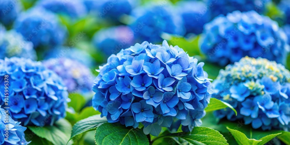Blue hydrangea flowers blooming in a flower bed , hydrangea, blue, flowers, garden, blossom, plant, nature, bloom Blue hydrangea flowers blooming in a flower bed , hydrangea, blue, flowers, garden, blossom, plant, nature, bloom