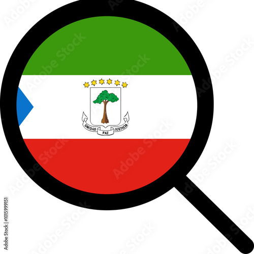 Search Shape of EQUATORIAL GUINEA Flag
