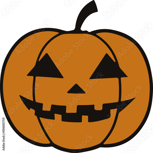 Jack-o-lantern | Halloween Pumpkin | Vector