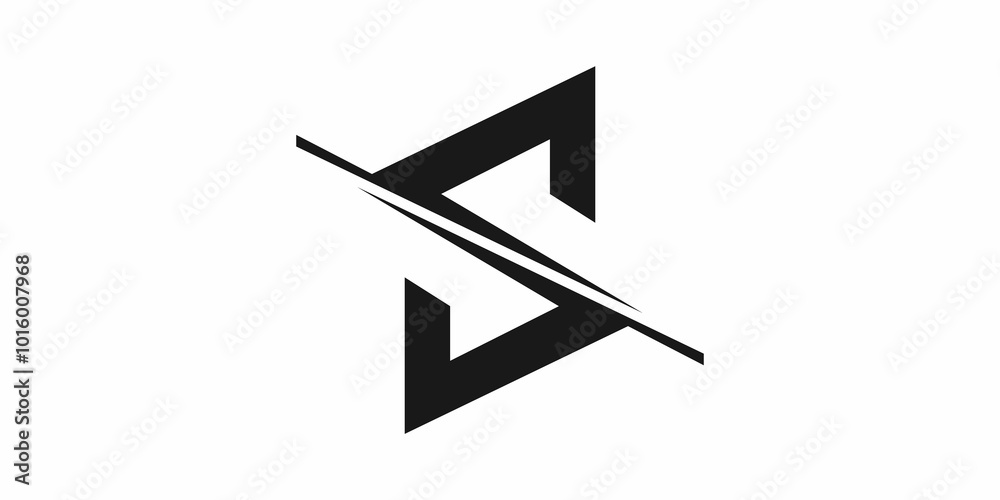 logo initials S icon vector logo initials S icon vector
