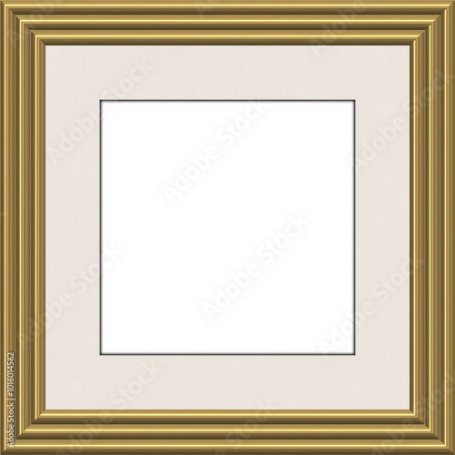 Decorative empty picture frame background