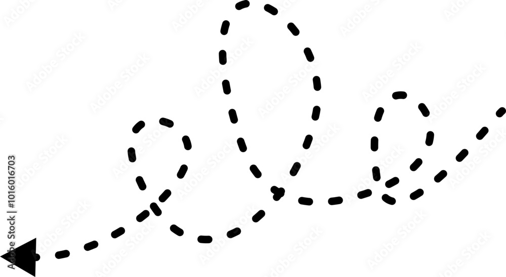 Dashed Line Arrow Dashed Line Arrow