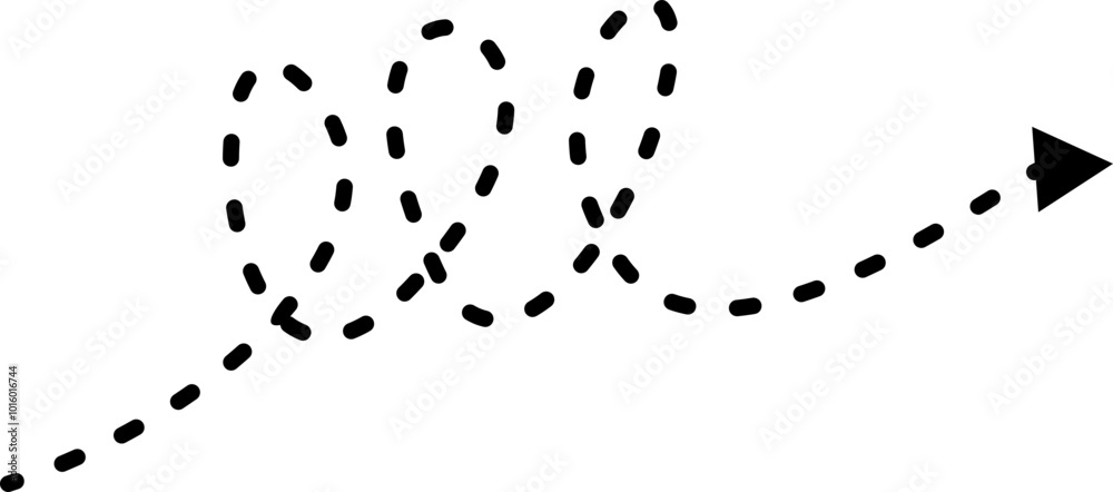 Dashed Line Arrow Dashed Line Arrow