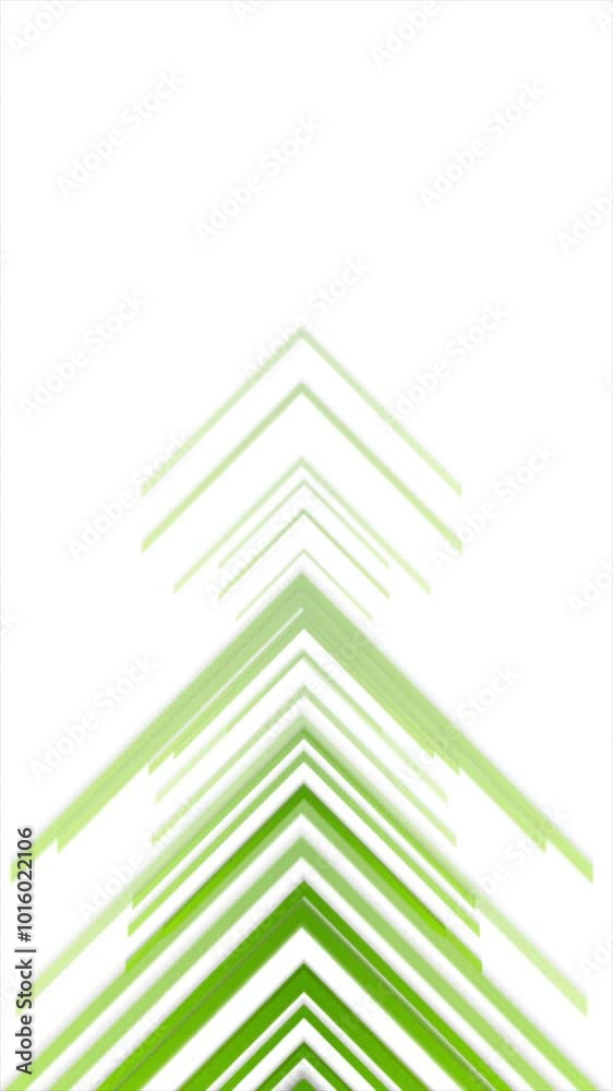 Green white tech arrows abstract geometric minimal motion background. Vertical looped video animation Green white tech arrows abstract geometric minimal motion background. Vertical looped video animation