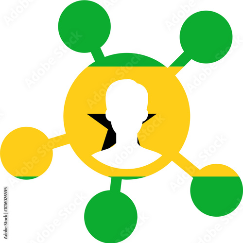 SAO TOME & PRINCIPE Flag on Customer insight