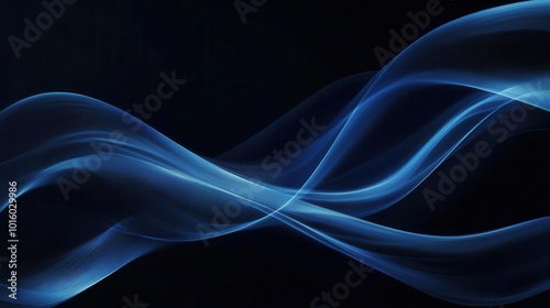 Abstract lines wallpaper blue with black background