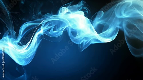 Blue light background. Abstract style