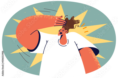 Man make face palm gesture