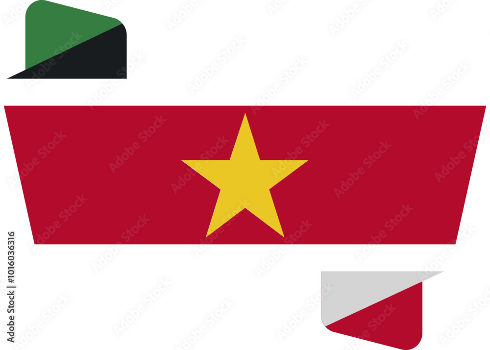 Country flag icon design in different shapes ecstatic 