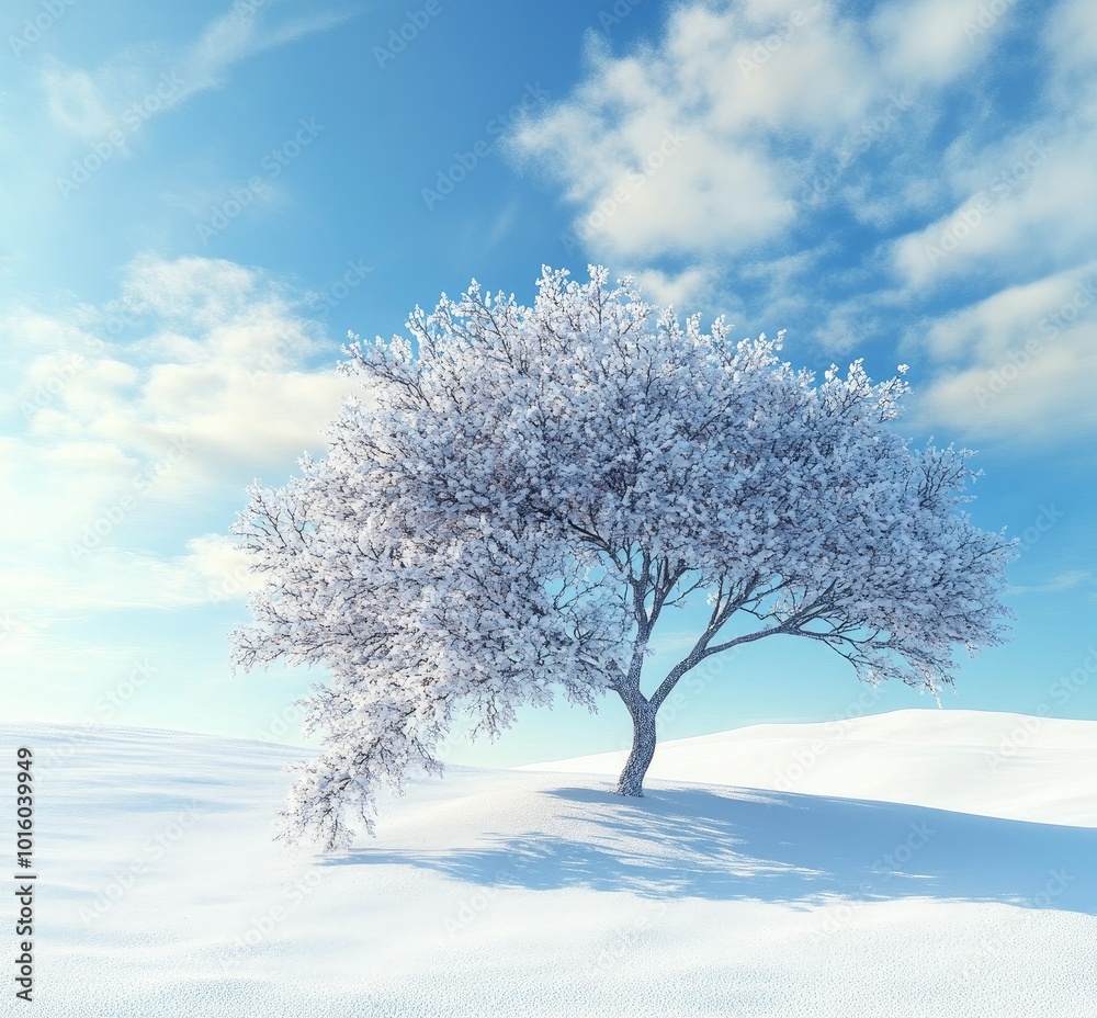 Beautiful winter tree in the snow, white and blue sky, beautiful snow-covered landscape, beautiful snow-covered trees, beautiful snow-covered scenery, photorealistic, high definition whit background Beautiful winter tree in the snow, white and blue sky, beautiful snow-covered landscape, beautiful snow-covered trees, beautiful snow-covered scenery, photorealistic, high definition whit background