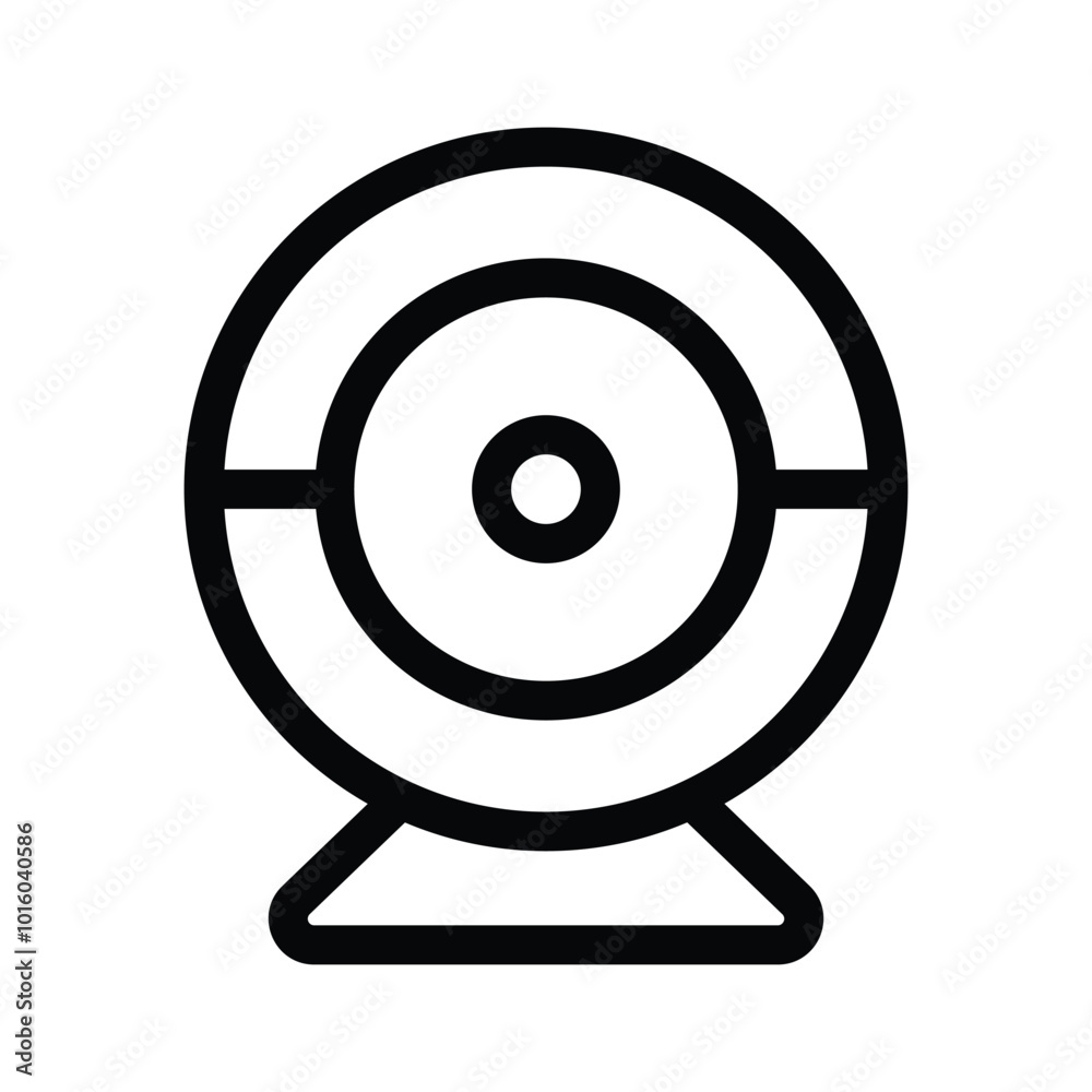 Grab this amazing icon of webcam in modern style Grab this amazing icon of webcam in modern style