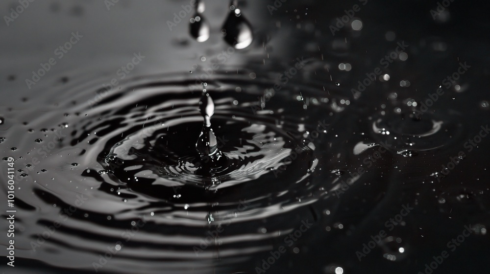 Water Droplets Falling on Black Background - a mesmerizing and elegant visual. The water droplets gracefully falling on the black backdrop create a captivating and stylish scene Water Droplets Falling on Black Background - a mesmerizing and elegant visual. The water droplets gracefully falling on the black backdrop create a captivating and stylish scene