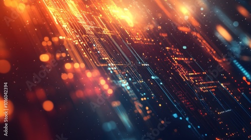 Abstract futuristic background. 