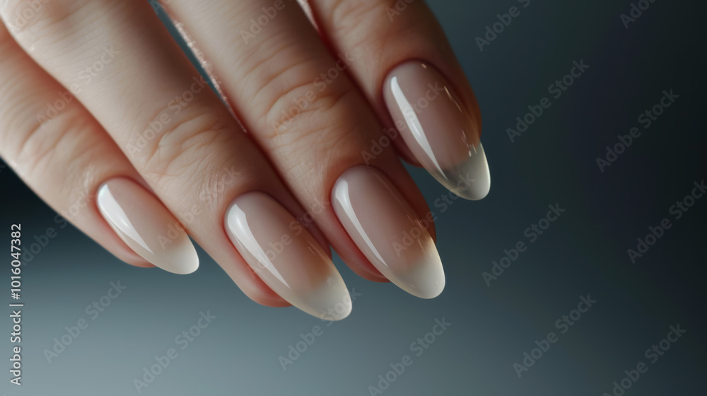 Elegant French Manicure on Natural Nails Elegant French Manicure on Natural Nails