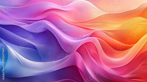 A dynamic abstract wave pattern backgrounds with vivid colors and smooth sharp lines