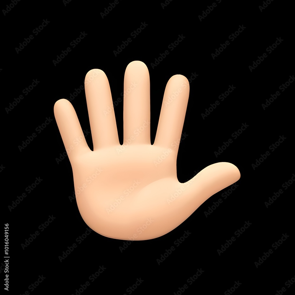 Obraz premium Raised Hand 