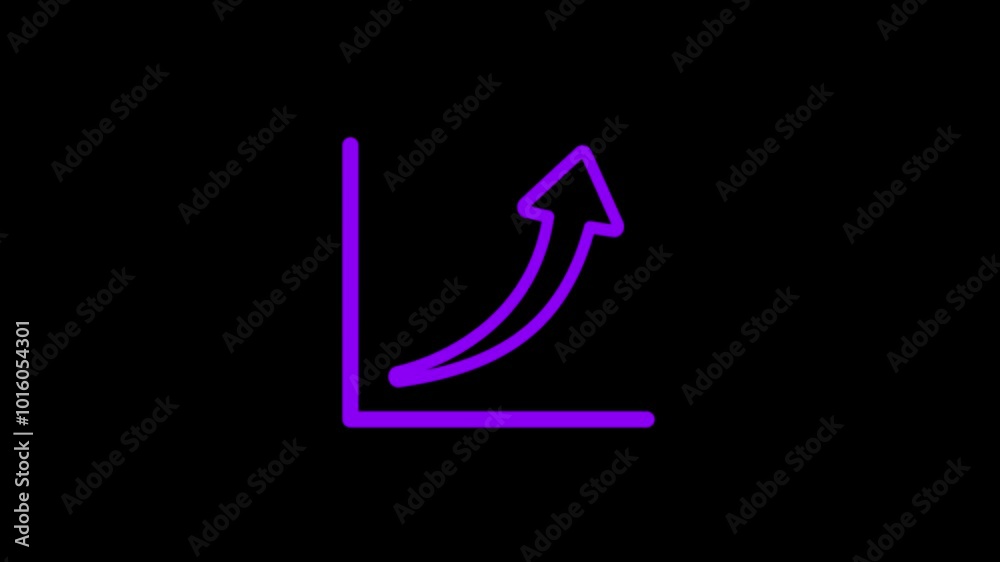 arrow going up isolated on transparent background with alpha channel. arrow going up isolated on transparent background with alpha channel.