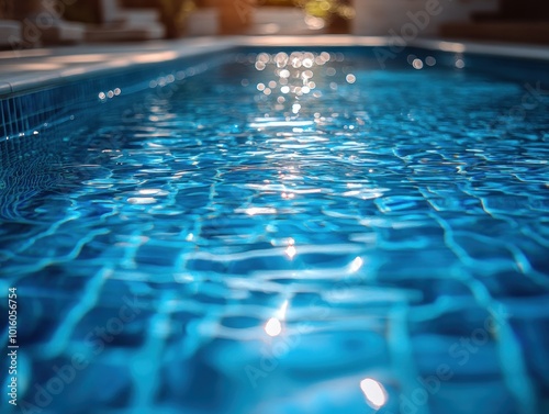 Sparkling Pool Water