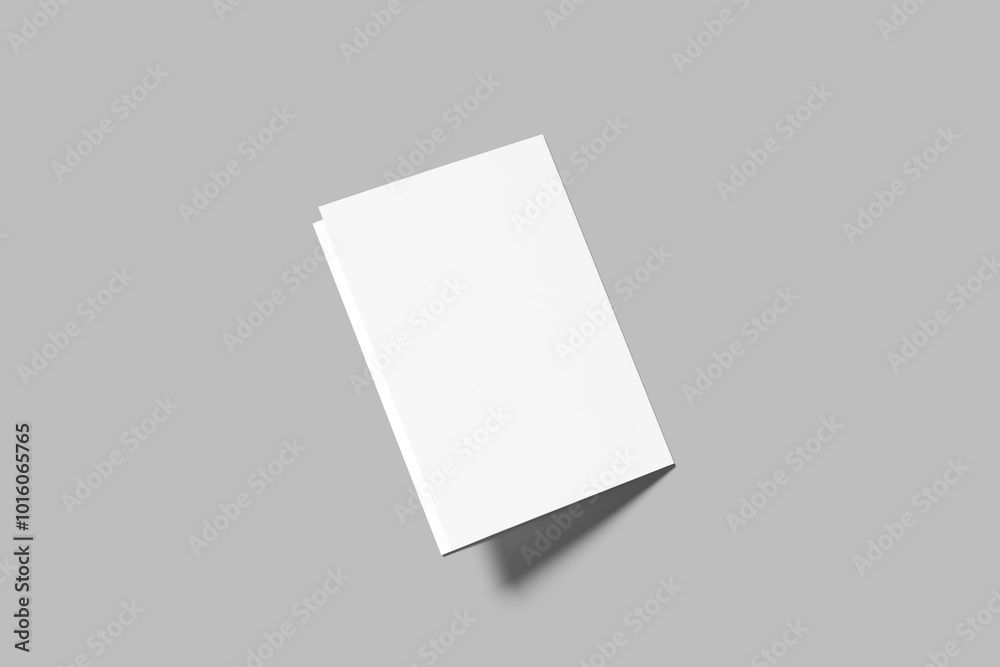 A5 Trifold Brochure Blank Mockup A5 Trifold Brochure Blank Mockup
