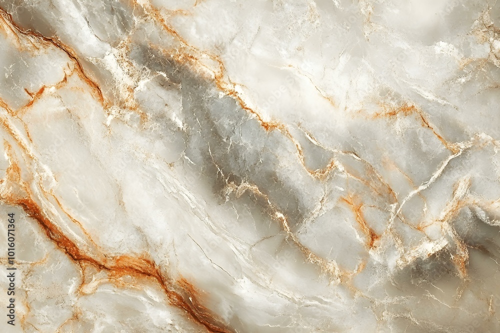 Smooth marble texture in neutral tones, highlighting polished and unpolished areas