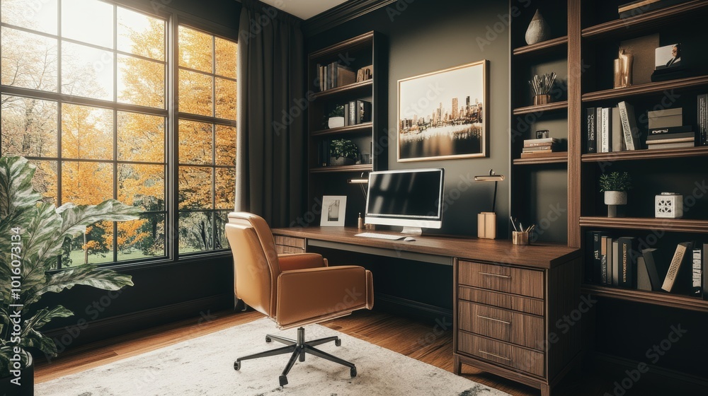Balancing Aesthetic and Functionality in Home Office Design Balancing Aesthetic and Functionality in Home Office Design