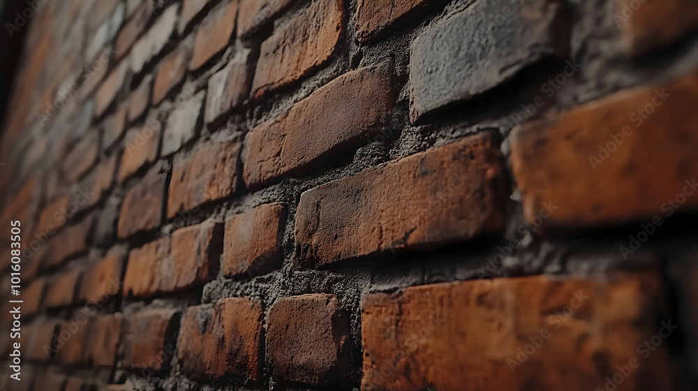 Close Up of a Brick Wall Texture - Photograph Close Up of a Brick Wall Texture - Photograph
